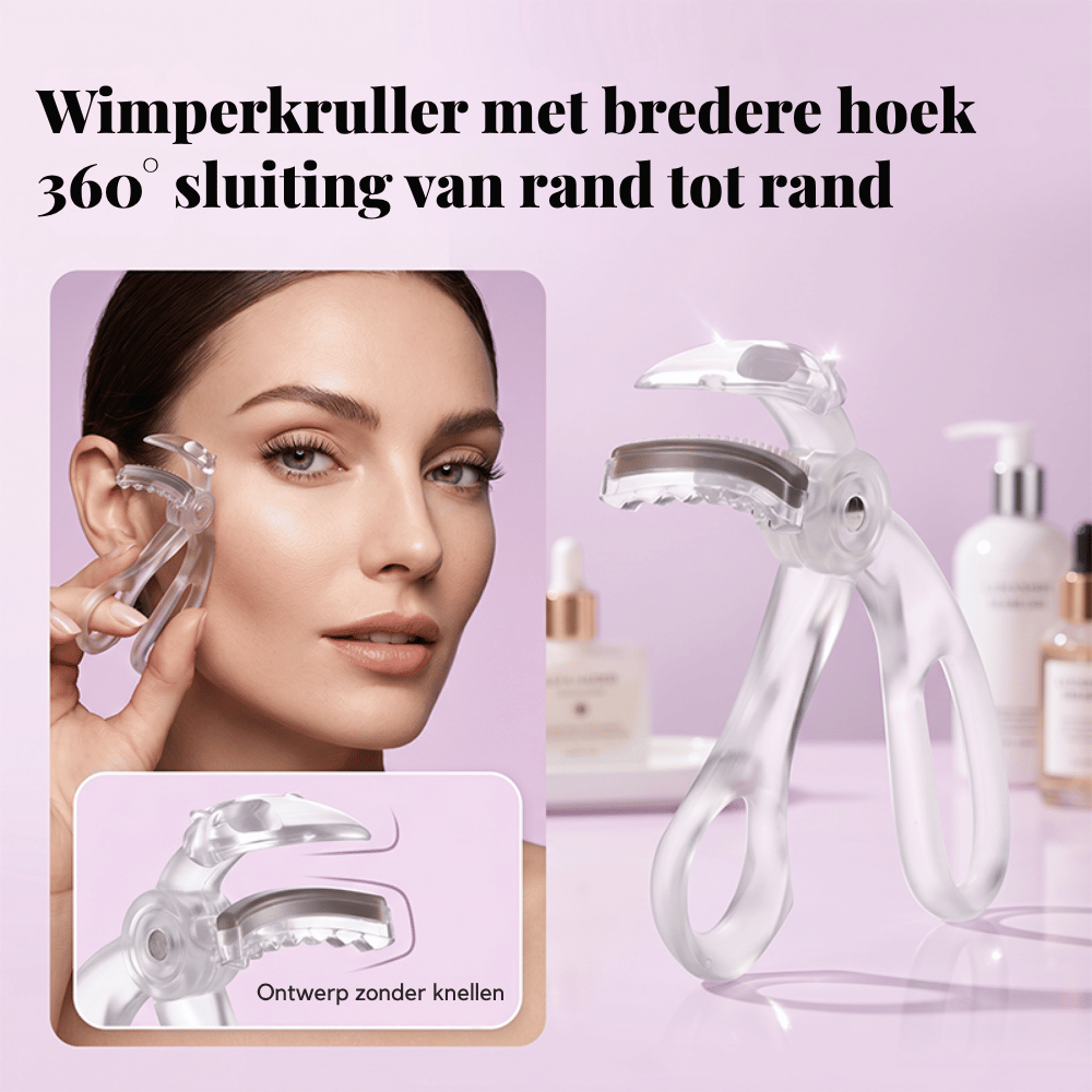 GleamLift — Wimperkruller voor Dromerige Wimpers | 1+1 GRATIS