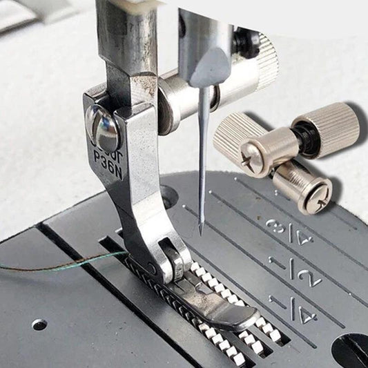 Universele naaivoet schroef