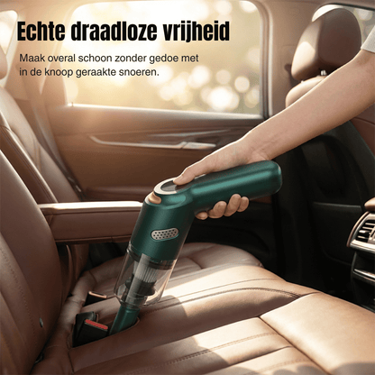 AeroSweep — Snoerloze Kracht in Zakformaat | 50% KORTING