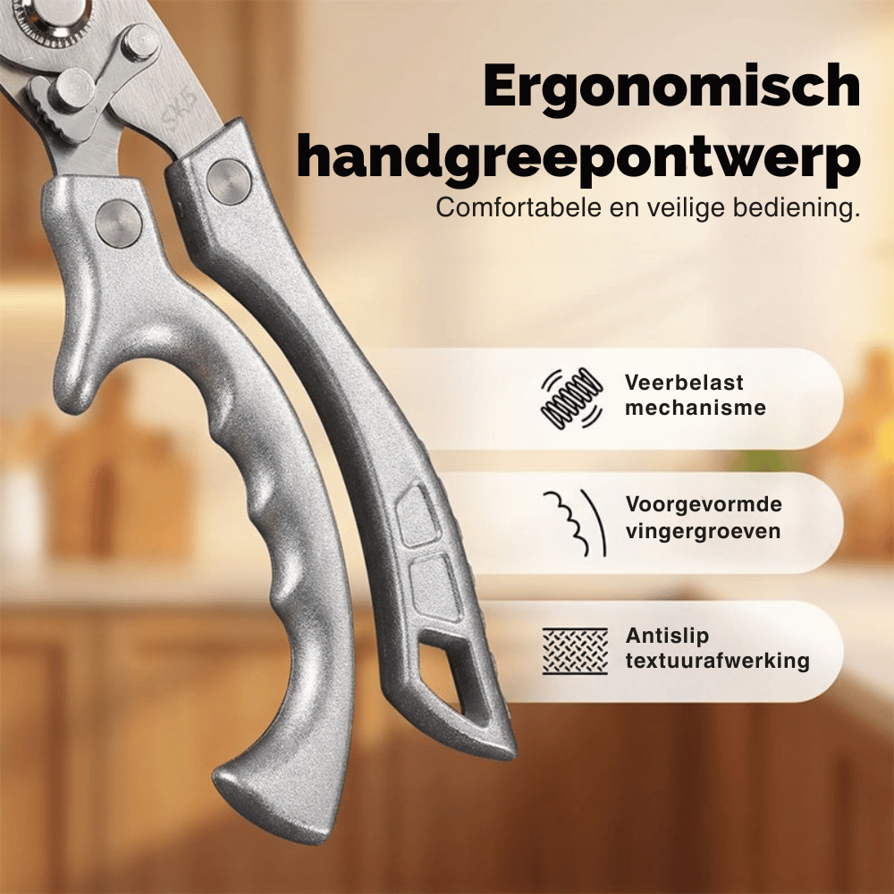 RazorCut — Krachtige Keukenschaar | 1+1 GRATIS