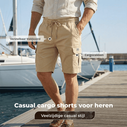 David — Lichtgewicht Cargo Shorts | 1+1 GRATIS