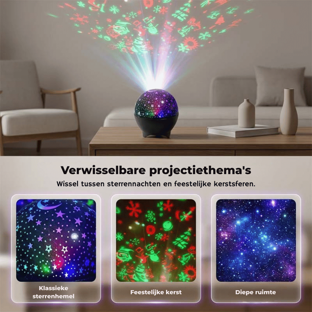 NebulaPulse — Kosmische Galaxieprojector | 50% KORTING