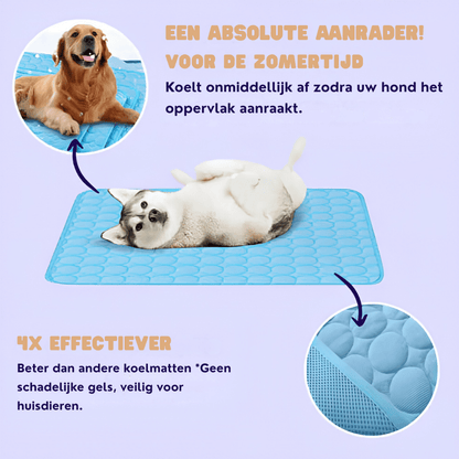ChillPaw — Verkoelende Mat voor Huisdieren | 50% KORTING