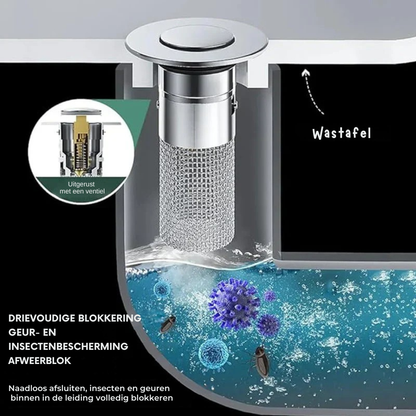 DrainGuard - Houdt je afvoer schoon en fris | 1+1 GRATIS