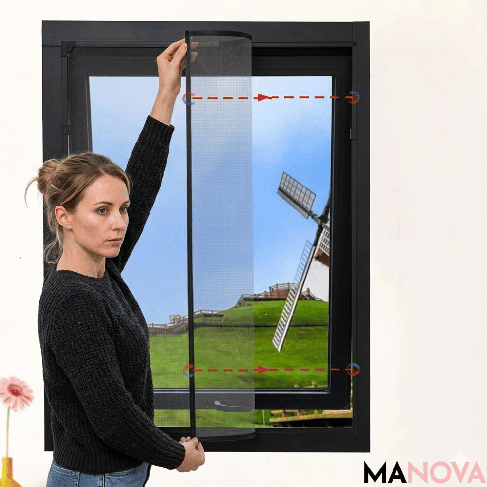 BreezeGuard — Magnetisch Vliegenraam | 50% KORTING