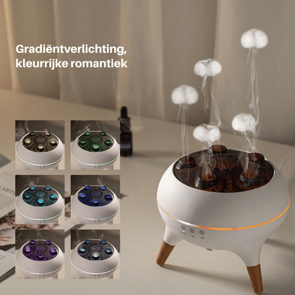 MistAura — Ontspannende Nevel Diffuser | 50% KORTING