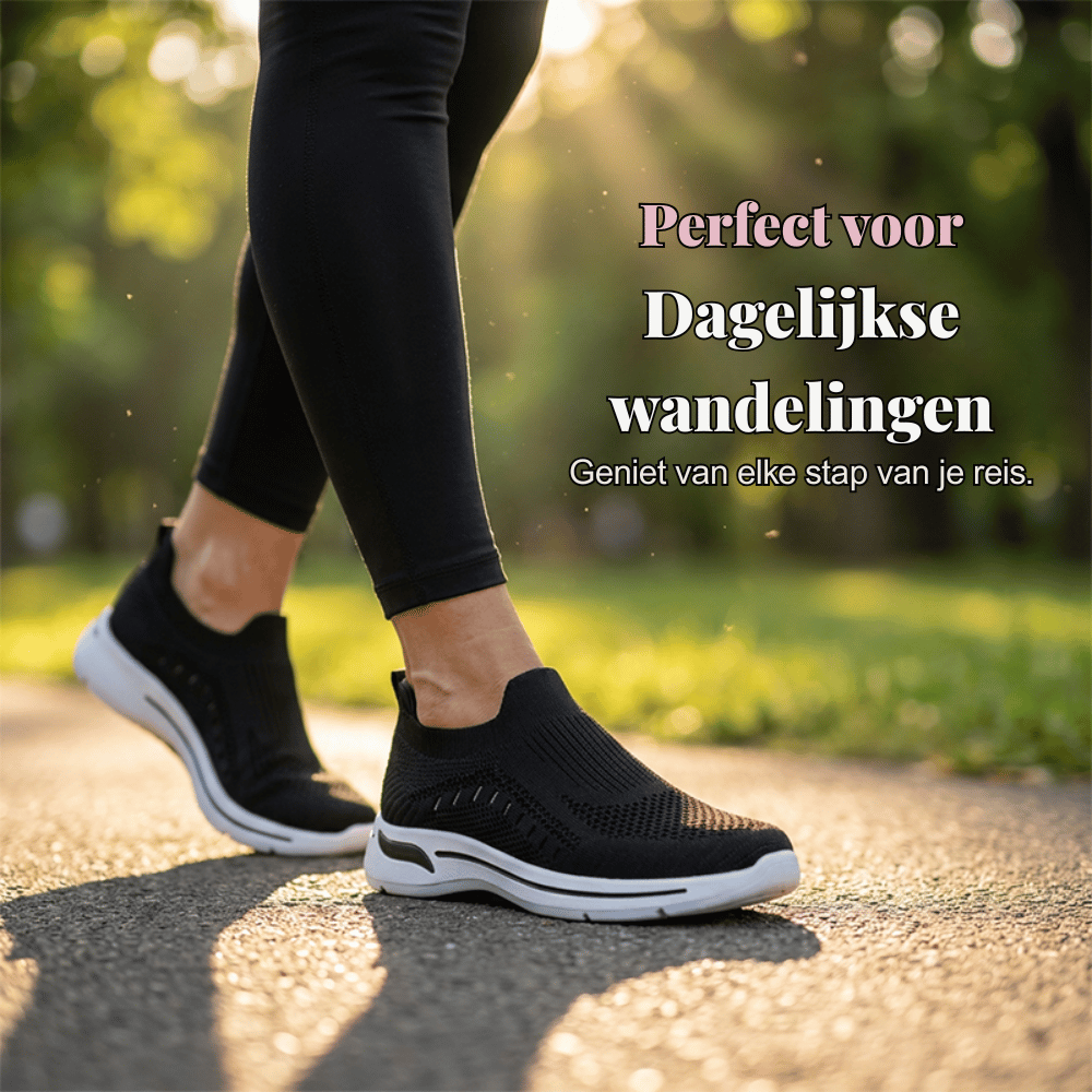 Maya — Ademende Gebreide Sneakers | 50% KORTING