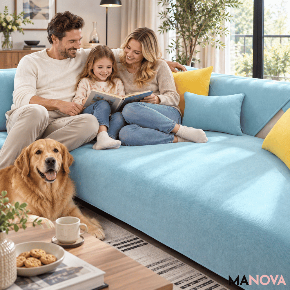 Velurella — Antislip Chenille Kussenhoes | 50% KORTING