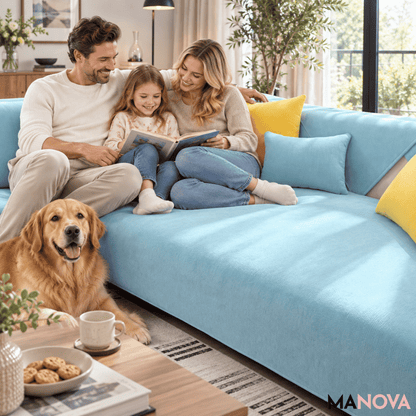 Velurella — Antislip Chenille Kussenhoes | 50% KORTING
