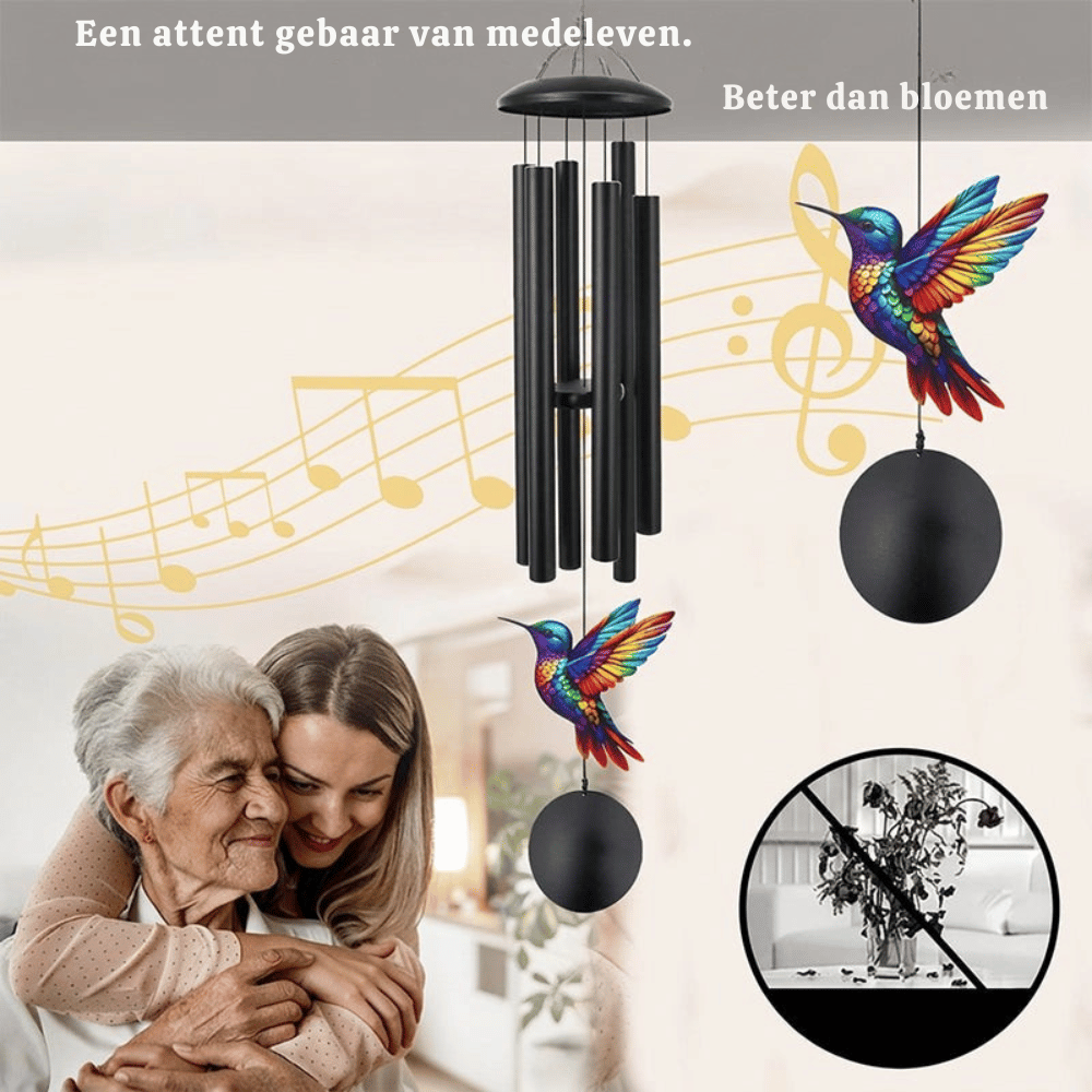 SerenoChime — Elegant Windgong voor Buiten | 50% KORTING