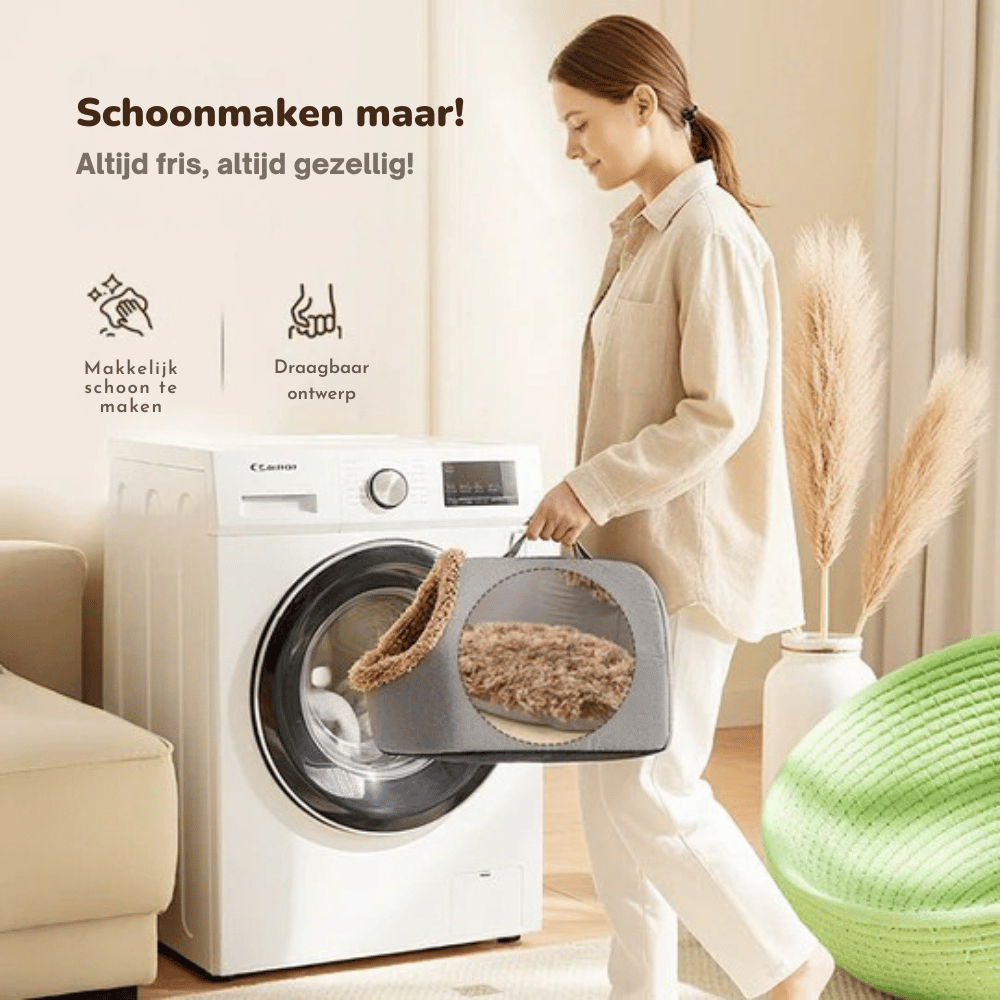 CozyCave – Kattenknuffelgrot | 50% KORTING