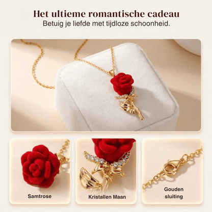 Rose — Zachte Kristallen Rozenhanger | 50% KORTING
