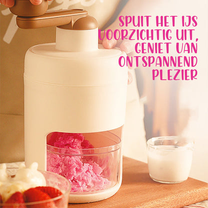 FrostyFun™ draagbare ijsschaaf voor thuis