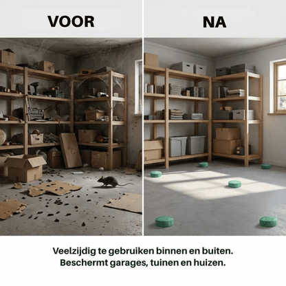 PestGuard 12 Pellets — Natuurlijke Ongediertewerende Pellets | 50% KORTING