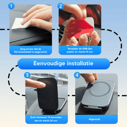 GripMaster – Magnetische Telefoonhouder | 1+1 GRATIS
