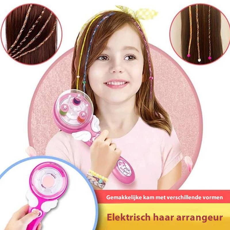 Met De Magische Haarvlecht Machine Is Het Vlechten Van Haar Kinderspel Binnen En