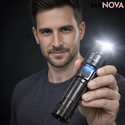 NightForce – Krachtige LED Zaklamp | 2+1 GRATIS