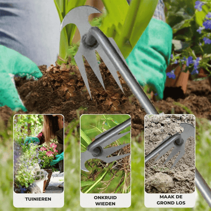GardenMaster Pro — Onkruidsteker-Gabel | 1+1 GRATIS