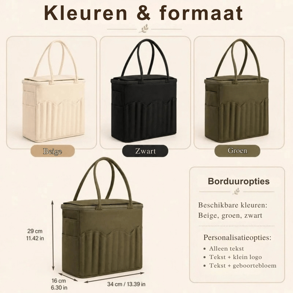 LoomNest — Canvas Naalden-Organizer Tas | 50% KORTING