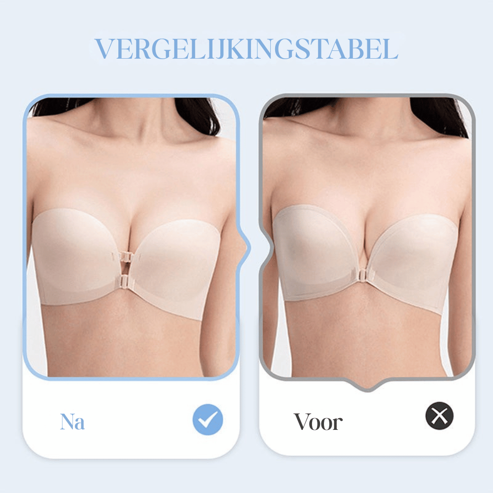 Mila — Beugelloze Push-up-BH met Bandjes | 50% KORTING