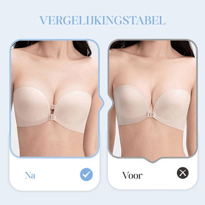 Mila — Beugelloze Push-up-BH met Bandjes | 50% KORTING