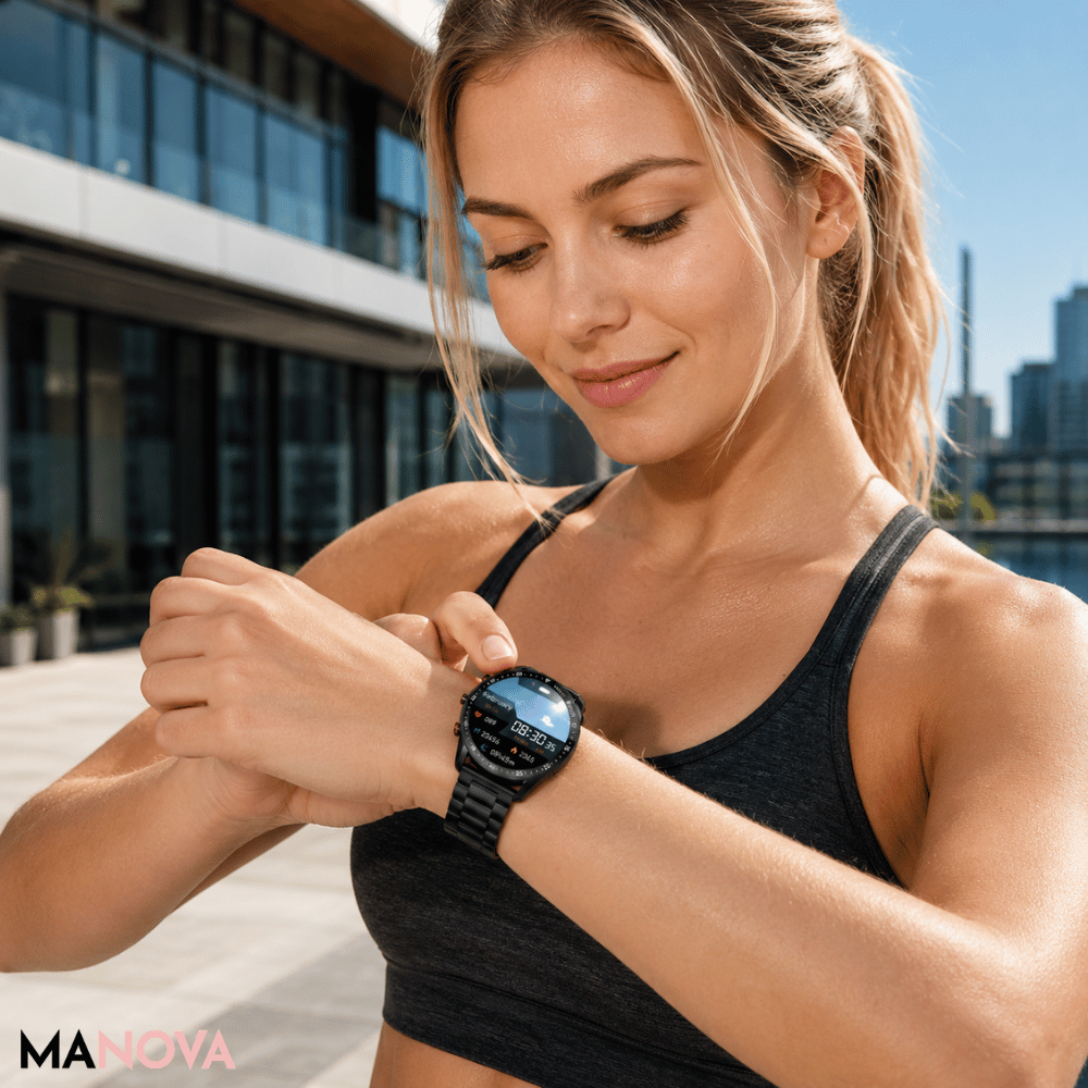 PulseTrack — Slimme Gezondheidshorloge | 50% KORTING