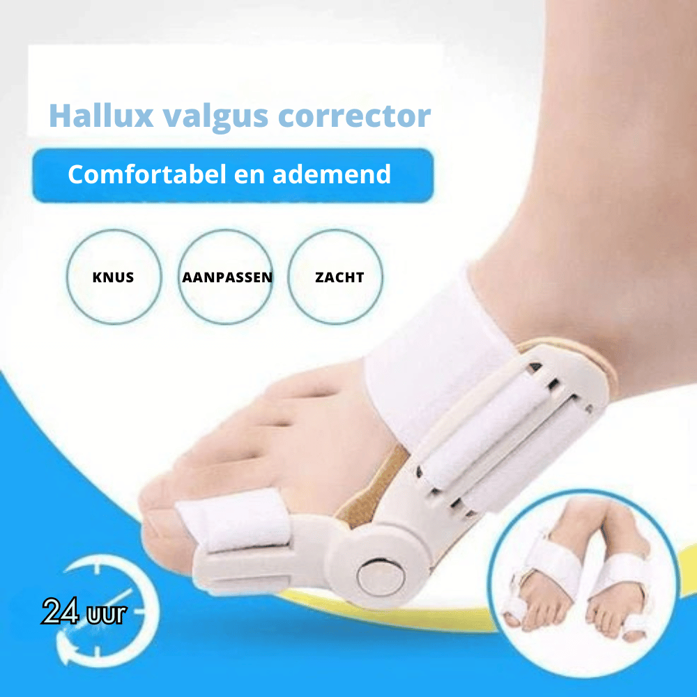 SoleAlign — Bunion Corrector voor Pijnvrije Voeten | 1+1 GRATIS