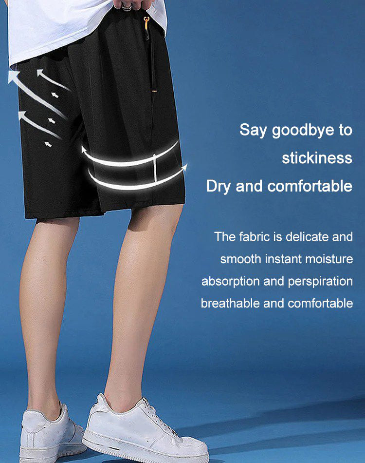 CoolFlex™ - Unisex Ice Silk Stretch Shorts | 1+1 GRATIS