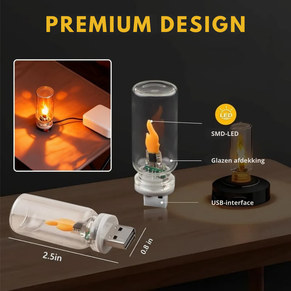 FlameGlow – USB Sfeerlamp