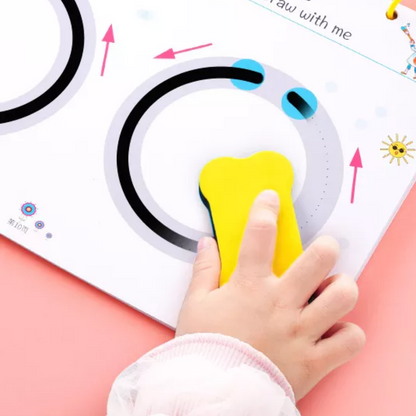 LeerSlim Bord - Schrijf- en leerplank - De perfecte introductie tot schrijven en tekenen | 50% KORTING