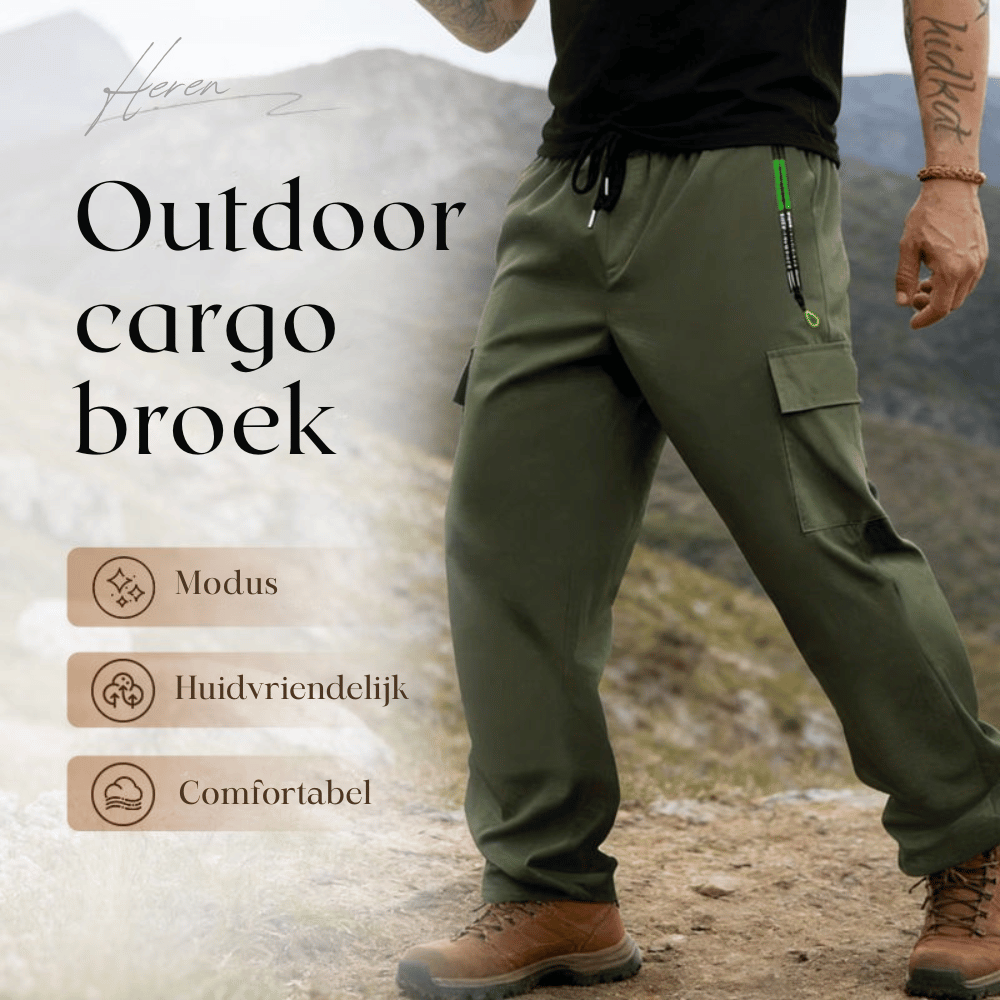 Heinz — Robuuste cargobroek | 50% KORTING