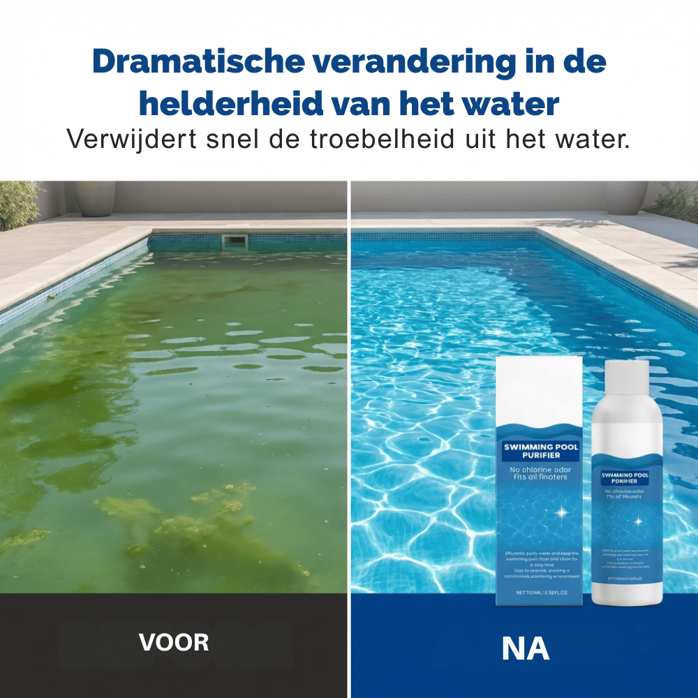 SparkleShield — Zwembad Waterverzorging | 1+1 GRATIS