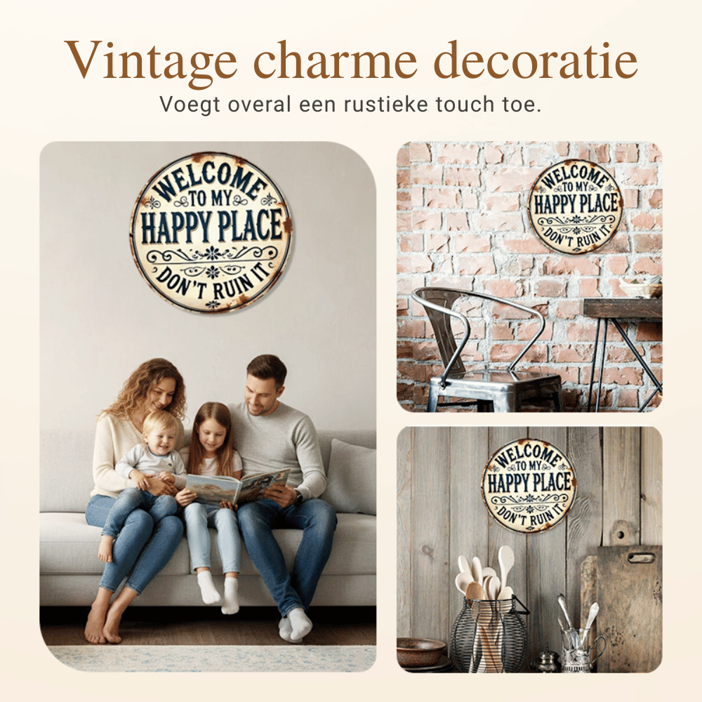 HearthGlow — Vintage Wanddecoratie | 1+1 GRATIS