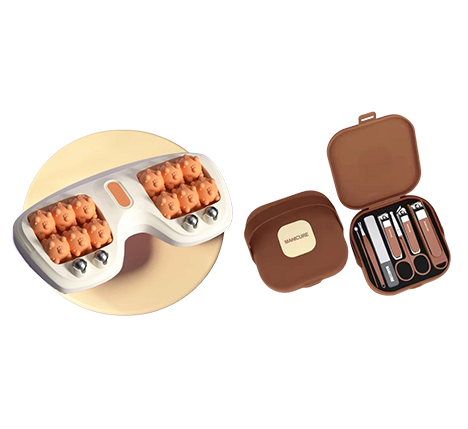 RelaxRoll™ – Draagbare dubbele voetmassageroller | 1+1 GRATIS