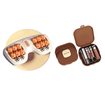 RelaxRoll™ – Draagbare dubbele voetmassageroller | 1+1 GRATIS