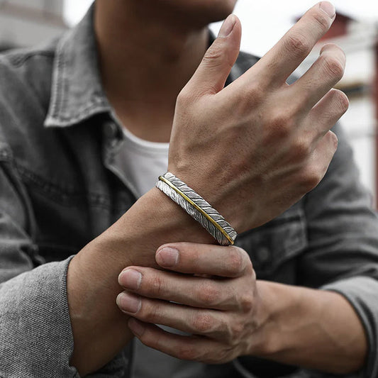 FeatherAura - Vintage veren armband | 50% KORTING