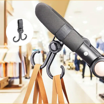 Kinderwagenhaken voor hangende luiertassen