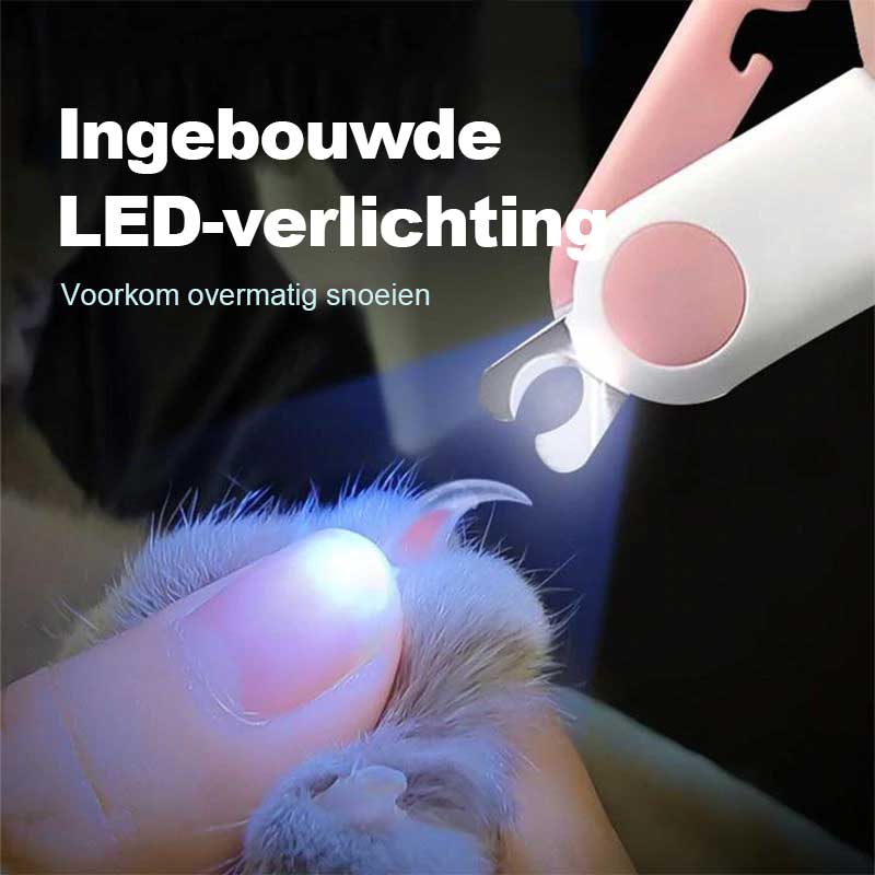 LED nagelknipper voor huisdieren