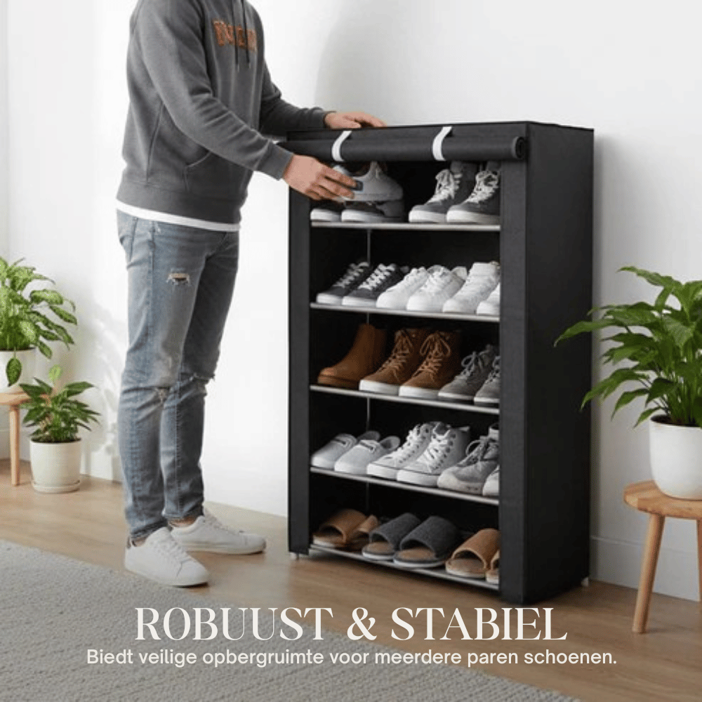 StrideNest – Schoenen Organizer Kast | 50% KORTING