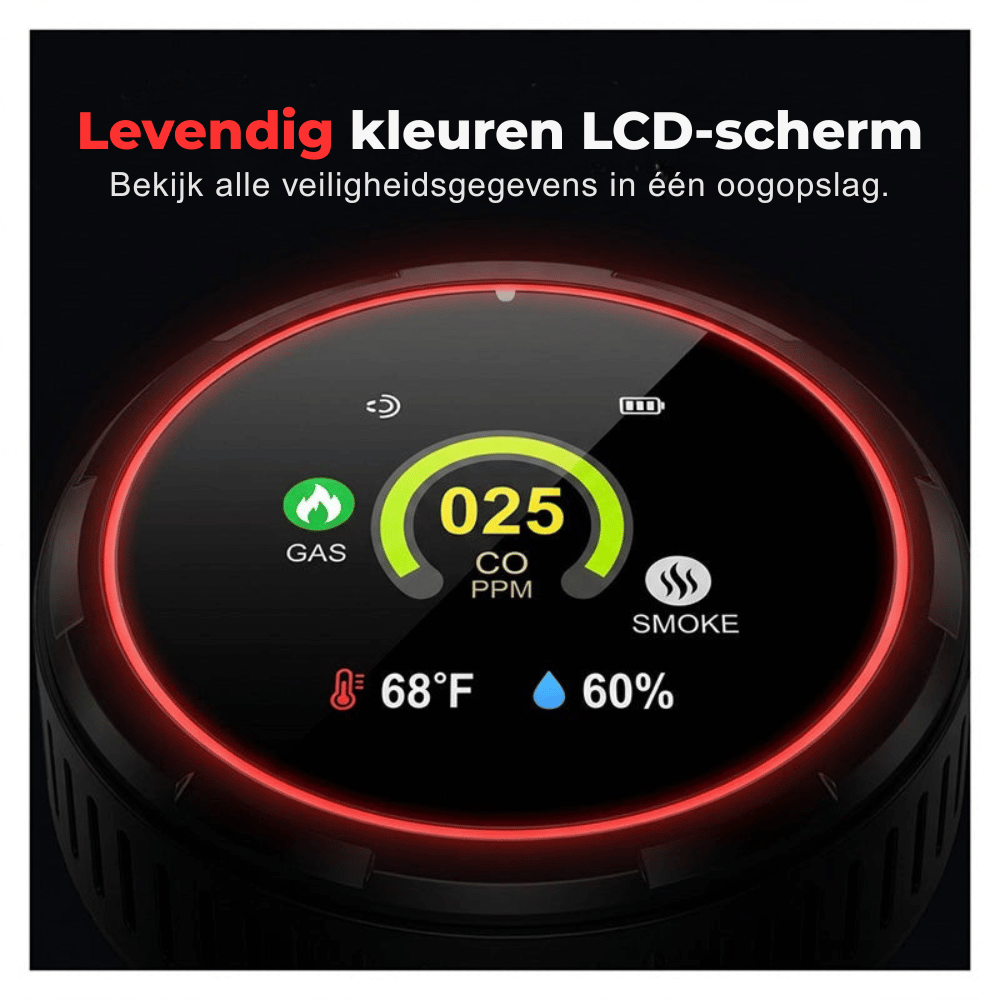 VitalGuard — 5-In-1 Detector | 50% KORTING