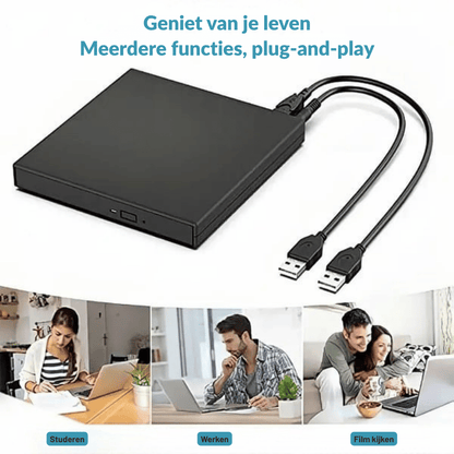 DeskHub – USB-Hub met RGB | 50% KORTING