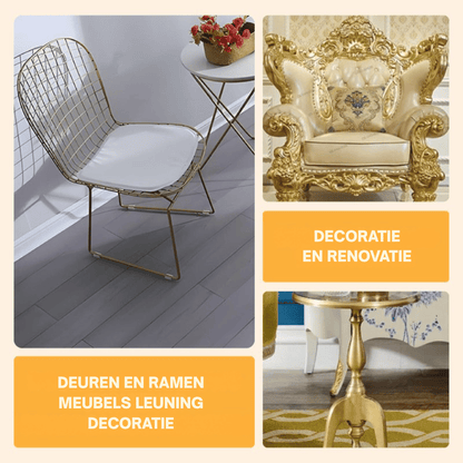 GoldLuxe — Metallic Leaf Verf met GRATIS kwast | 50% KORTING