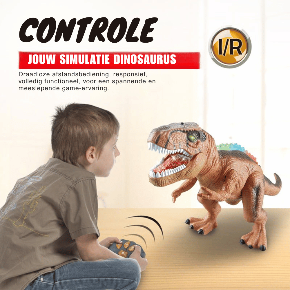 DinoRex — Interactieve RC Dinosaurus | 50% KORTING