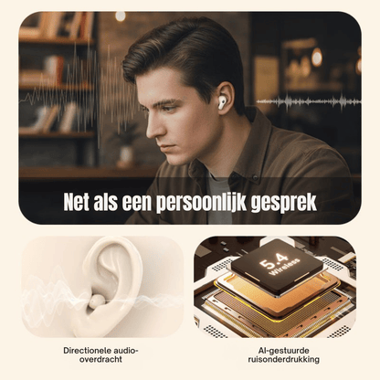 Sonvibe Pro — Draadloze Vrijheid Oordopjes | 50% KORTING