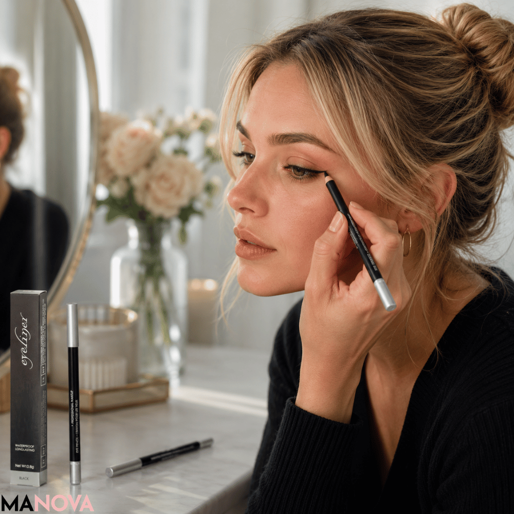 LumaLuxe — Fluweelzachte Eyeliner Potloden | 1+2 GRATIS