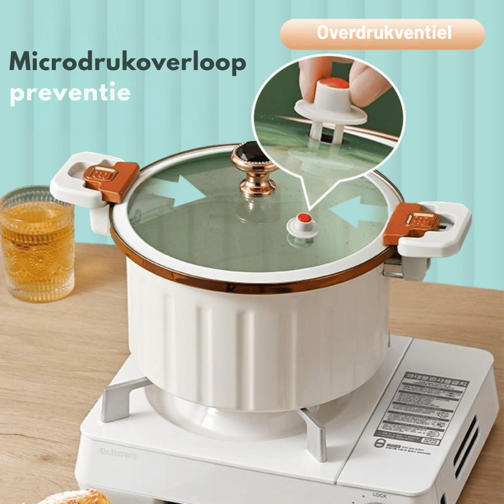 StealthCook — Multifunctionele snelkookpan | 50% KORTING