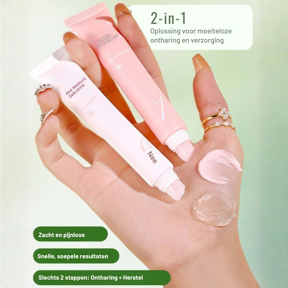 SilkyGlow - Gezicht Ontharingsset | 1+1 GRATIS