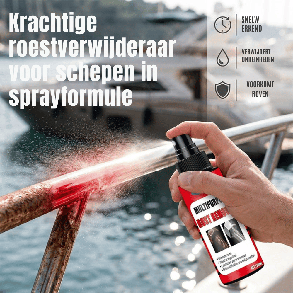 MarineArmor — Direct Roestbescherming Spray | 1+1 GRATIS