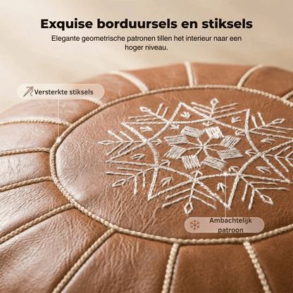 Charmora — Stijlvolle Poef met Opbergruimte | 50% KORTING