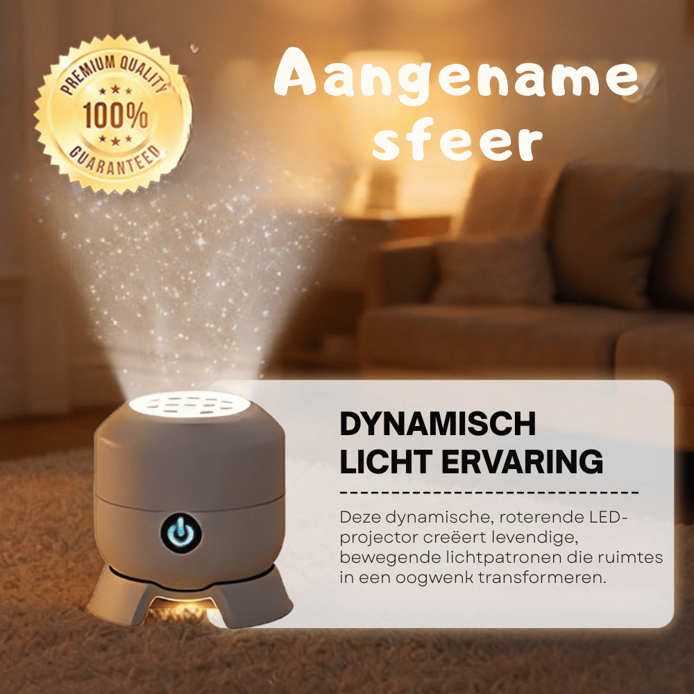 AquaGlow — Oceaanlicht Projector | 50% KORTING